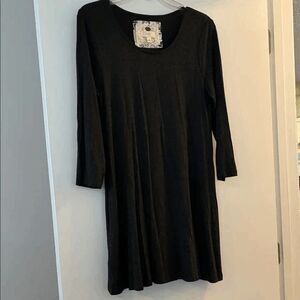 Cupio Gray Quarter Sleeve Dress